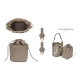 [Шнур противоугонной системы] Слон серый внутренняя подкладка * Бесплатно антиизносная пряжка