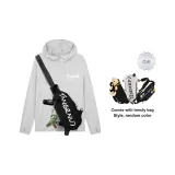 Серебристо-серый (в комплекте с сумкой через плечо)