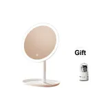 Белый - Камелия Вращающаяся Щетка для Макияжа в Трубочке