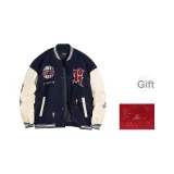 Темно-синий (утеплённый) с двойной праздничной коробкой (Рождество и Новый год)