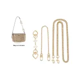 [Белый Клевер Четырехлистный Набор из трех предметов] Цепь-удлинитель 15 см + Декоративная цепочка 40 см + Длинная цепь 40 см