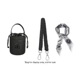 Вязаные ткани Портативный 46 см + Бабочка Шелк Шарф