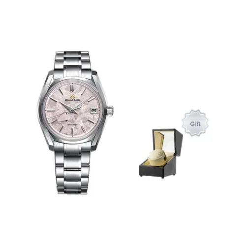 GRAND SEIKO Механический механизм Мужские часы 40мм*12,8мм Розовый