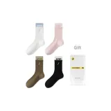 Белый+Туманно-розовый+Оливково-зеленый+Черный