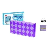 72 секции, двойной цвет, волшебный рулон, фиолетовый [включает инструкцию книгу]