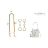 [Золотистый Комплект из двух частей] Camellia Удлинительная цепь 9 см - 2 шт + Camellia Декоративная цепь 45 см