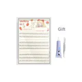 Ручной 8 Большой Ряды Маленьких Пламён [Клей + Пинцет]