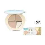 [Бренд Подарочный набор]#02 Нефритовая пластина 5г + Корректор 1,8г + Образец серии однотонный + Розовый *2 + Влажные салфетки для снятия макияжа *2