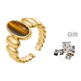 Кольцо (Тигровый глаз)