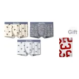 [3 упаковки 5305+5306+5307] Хаки + Темно-серый + Полосы