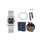 Премиум черный винтаж маленькая круглая сумка коробка