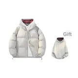 Экрю (в комплекте с клетчатым внутренним слоем, свитшот)