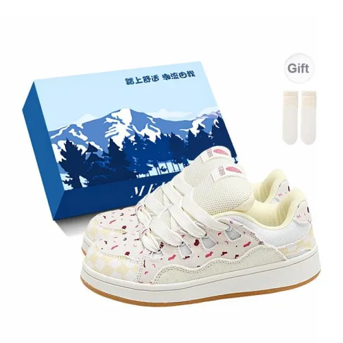 Fawn Miri Покрытие Slip-Resistant и Abrasion-Resistant Низкие Кроссовки для Скейтбординга Женские