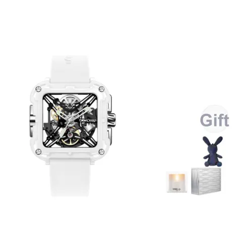 CIGA design Автоматический механический механизм Женские X Collection Часы 44мм*44мм*11,7мм Скелет
