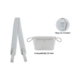 Святой Грааль Синий (Золотистый оттенок, застежка) Полностью стальной - Импортная кожа + Корзинка-сумка 22 (Внутренняя подкладка из холста)