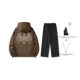 Кофейный, одежда, наборы (включает ожерелье + сумку через плечо)