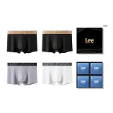 Коробка 4 пачки (черный + черный + серый + белый)