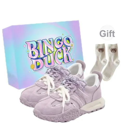 BINGO DUCK Немецкие армейские кроссовки Low Топ Женские