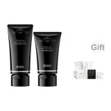 100 мл + 150 мл + Бесплатные тканевые салфетки для лица + Мочалочные насадки + Образец средства для умывания + Парфюм