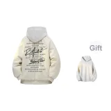 Экрю [MY1099 Хлопковый пуховик](С подарками Высококачественный Белый Фотиния Серый Свитшот)