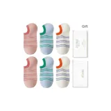 Розовый *2, Синий *2, Белый *2, Апельсин *2 (6 пар)