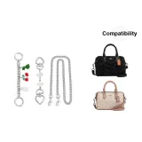 [Белый] Цепь + Четырехлистный клевер Удлинитель цепи + Декоративная цепь