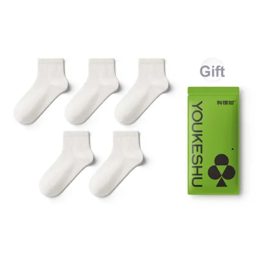 YOUKESHU Носки Crew Женские Сумка для покупок 5 пар