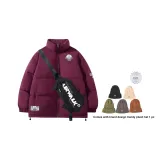 Бордовый (с флисовой подкладкой, шапка)