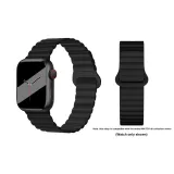 Силиконовый ремешок - Полночный черный
