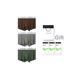 Тундровый Угольный Зеленый + Амбра Светящийся + плато Коричневый Серый