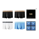 Коробка 4 пачки (черный + черный + белый + синий)