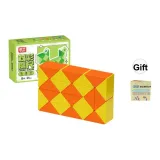 24 секции, двойная волшебная лента, желтая [включает инструкцию]