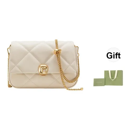 VANESSA HOGAN Кожа Сумка через плечо Маленькая Женская Экрю