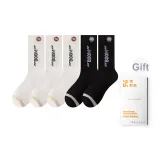 Белый 3, Черный 2 [5 пар]