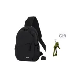 Модная черная подвеска в виде лягушки