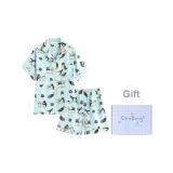 Мятный Mambo, 100% хлопок, клетка, коробка