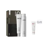 Льна Коричневый-Лава Фундуковый-Средний Волосы Пачка (Включает 100г Маска для Восстановления Волос в качестве Подарка)