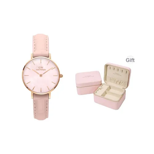 DW/DanielWellington Кварцевый механизм, Женские часы PETITE Collection, 28 мм*6 мм, Жемчужная раковина, Цвет
