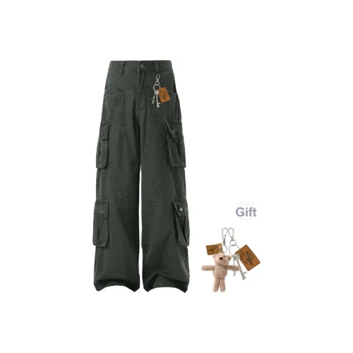 HOKLV Унисекс Брюки карго