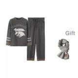 Серый - Теплый Серый Шарф