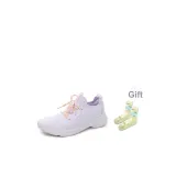 Светло-фиолетовые носки с высоким верхом из жаккарда (включает детские носки с высоким верхом из жаккарда)