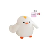 Белая открытка Eagle Pom-Pom + Щенок с вкладышем на шнурке для поздравлений