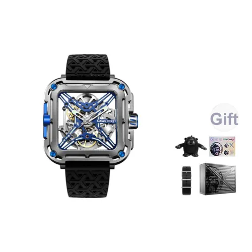CIGA design Автоматический механический механизм Мужские часы X Collection 44мм*44мм*11,8мм Скелет