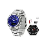 Серебристо-синий