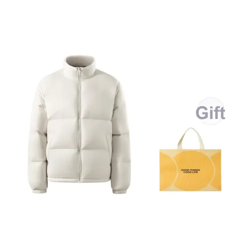 NETEASE Cloud Кремовый Hot Toast Collection Пуховик Unisex
