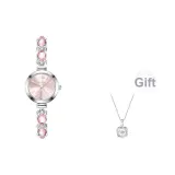 Милый медведь Paw-Розовый Лицо (С подарками "Бьющееся Сердце" Ожерелье)