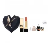 Saint Laurent Черный Золото Квадратный Трубка #NM Формальная Одежда + Роскошный Черный Обсидиан Четырехкомпонентный Подарочный Набор Коробка