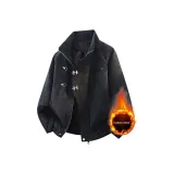 Утепленный черный