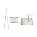 Ледниковый Белый Плечевой ремень + Подкладка из бумаги DuPont [Анти-Желтизна]