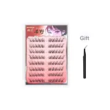 [Клей-Бесплатно Стиль] Постепенная длина (размер в длину) Лиса-Стиль ресниц [Включает пинцет]